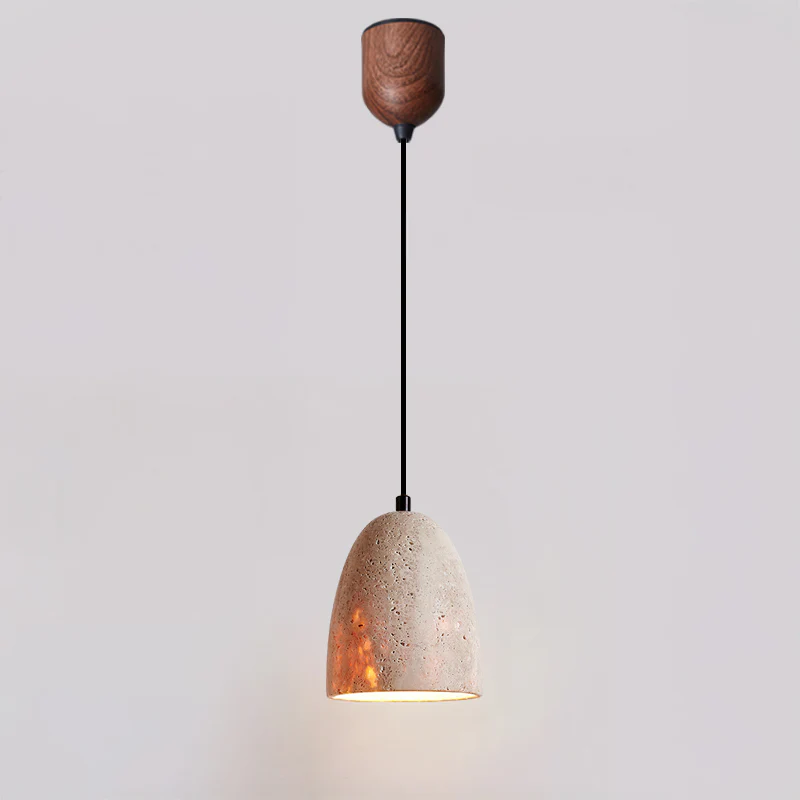 WOMO Dome Travertine Pendant Light-WM3098 - Image 8