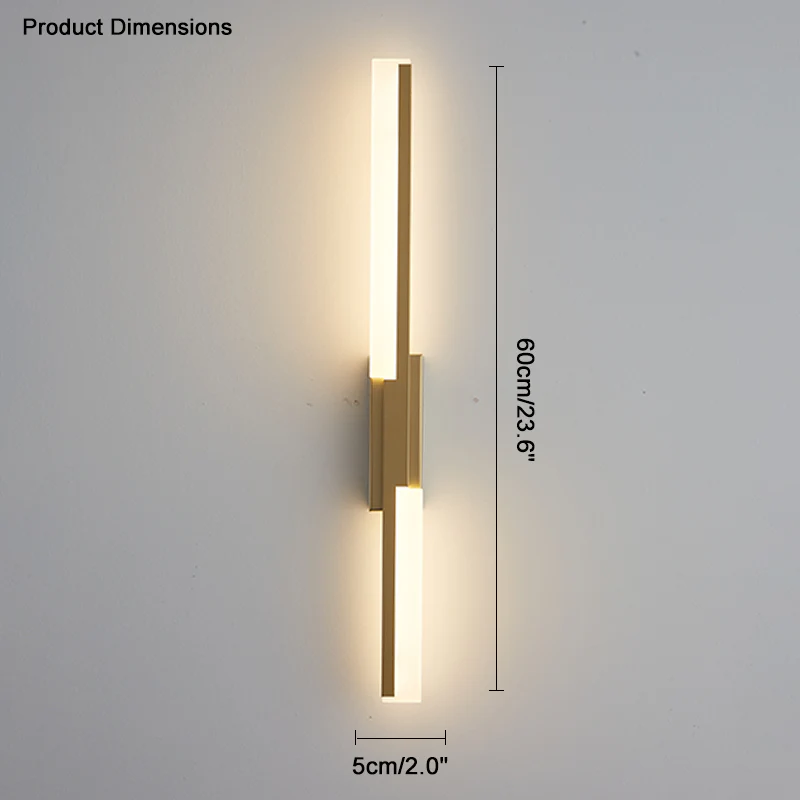 WOMO Double bar Led Wall Sconce-WM6076 - Image 41