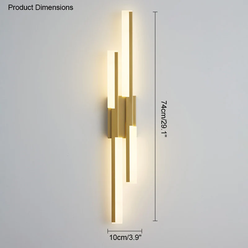 WOMO Double bar Led Wall Sconce-WM6076 - Image 43