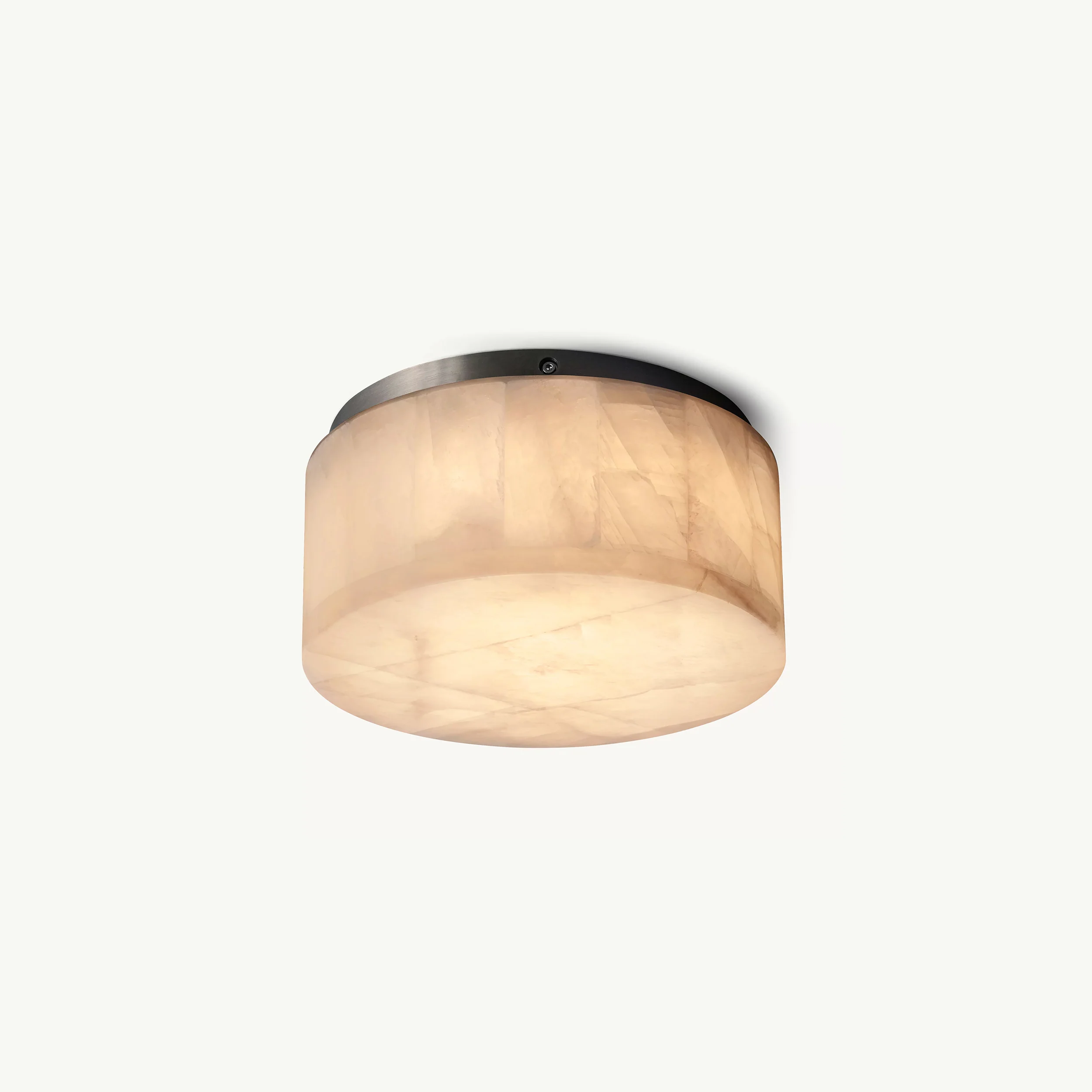 WOMO Drum Alabaster Flush Mount Ceiling Light-WM1143 - Image 16