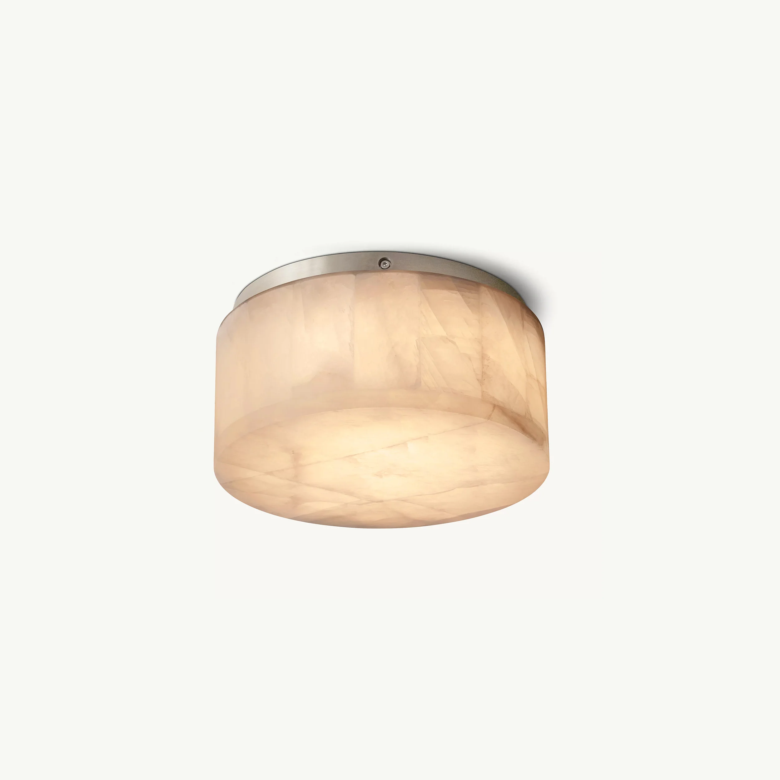 WOMO Drum Alabaster Flush Mount Ceiling Light-WM1143 - Image 20