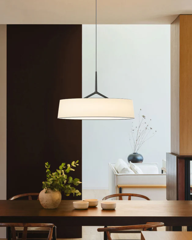 WOMO Drum Cloth Pendant Light-WM2611 - Image 2