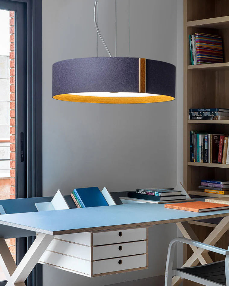 WOMO Drum Felt Pendant Light-WM2149 - Image 12