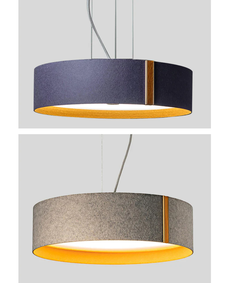 WOMO Drum Felt Pendant Light-WM2149 - Image 14
