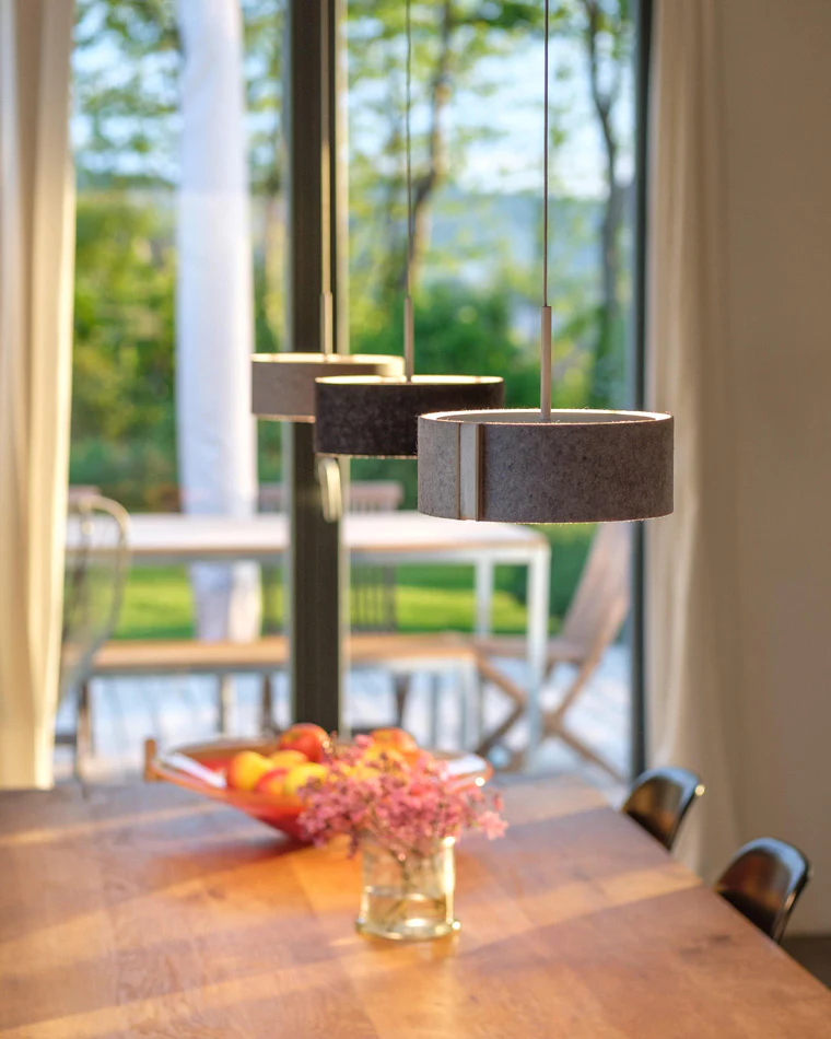 WOMO Drum Felt Pendant Light-WM2149 - Image 3