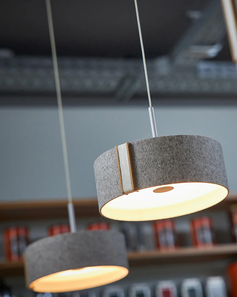 WOMO Drum Felt Pendant Light-WM2149 - Image 5