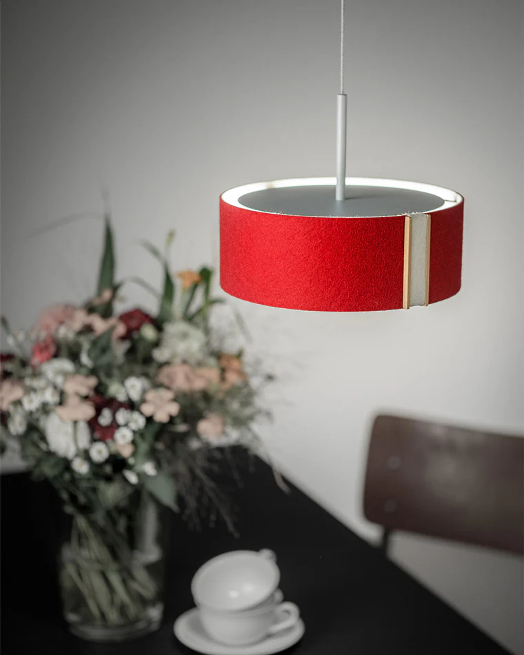 WOMO Drum Felt Pendant Light-WM2149 - Image 7
