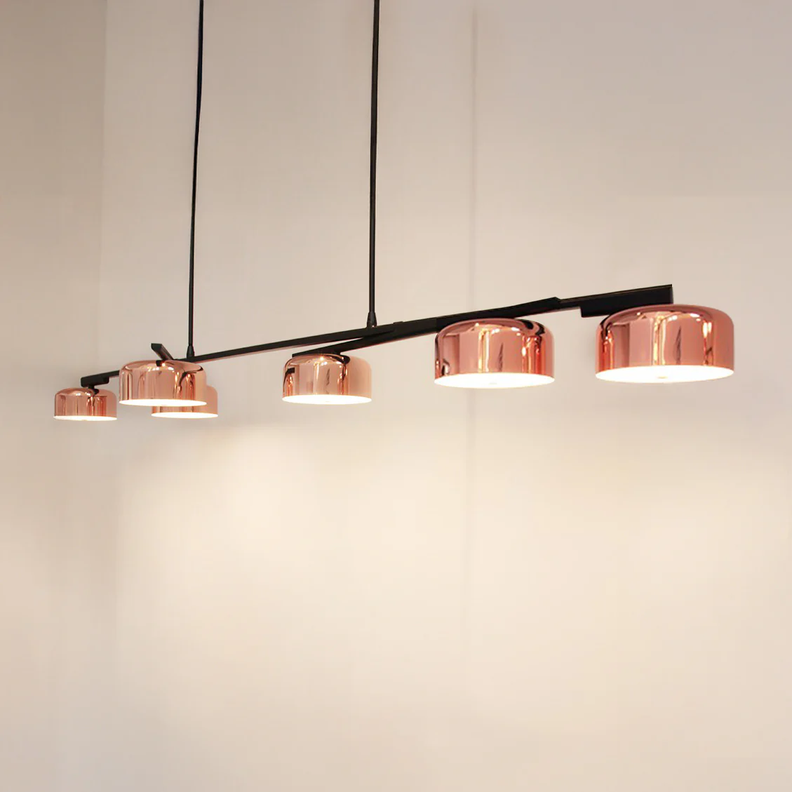 WOMO Drum Shade Linear Chandelier-WM2615 - Image 11