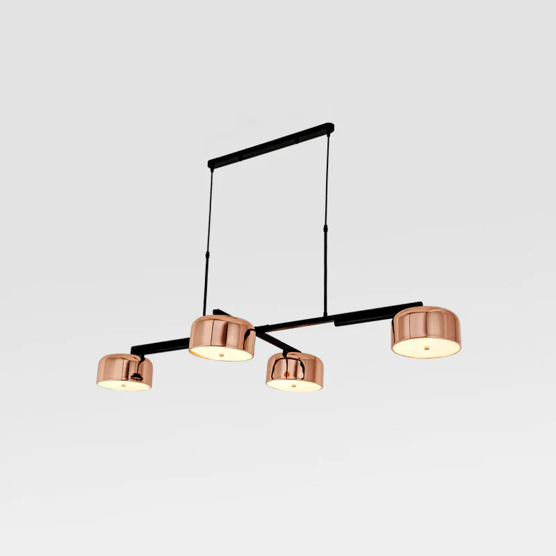 WOMO Drum Shade Linear Chandelier-WM2615 - Image 9