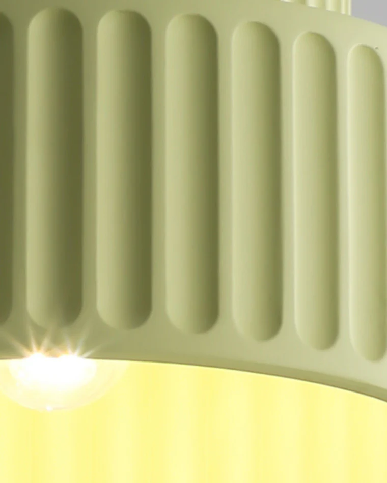 WOMO Ribbed Drum Pendant Light-WM2469 - Image 13
