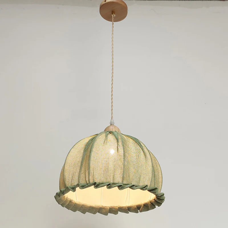 WOMO Dome Linen Pendant Light-WM2939 - Image 19