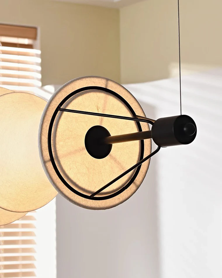 WOMO Fabric Linear Pendant Light-WM2956 - Image 18