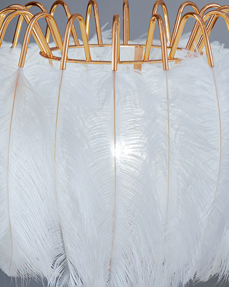 WOMO Tripod Feather Floor Lamp-WM7051 - Image 6