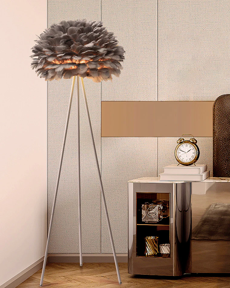 WOMO Feather Tripod Floor Lamp-WM7053 - Image 31