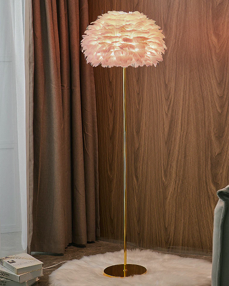 WOMO Feather Tripod Floor Lamp-WM7053 - Image 36