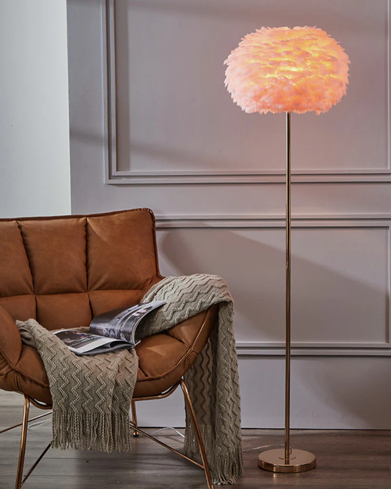 WOMO Feather Tripod Floor Lamp-WM7053 - Image 37