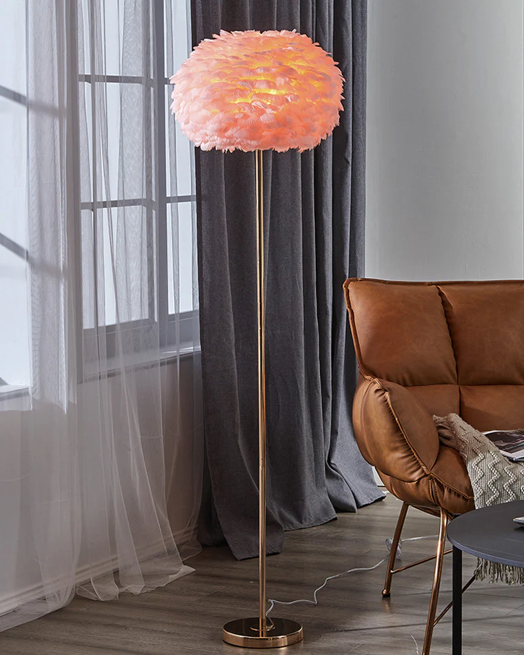 WOMO Feather Tripod Floor Lamp-WM7053 - Image 40