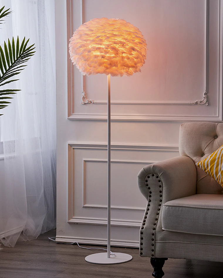 WOMO Feather Tripod Floor Lamp-WM7053 - Image 42