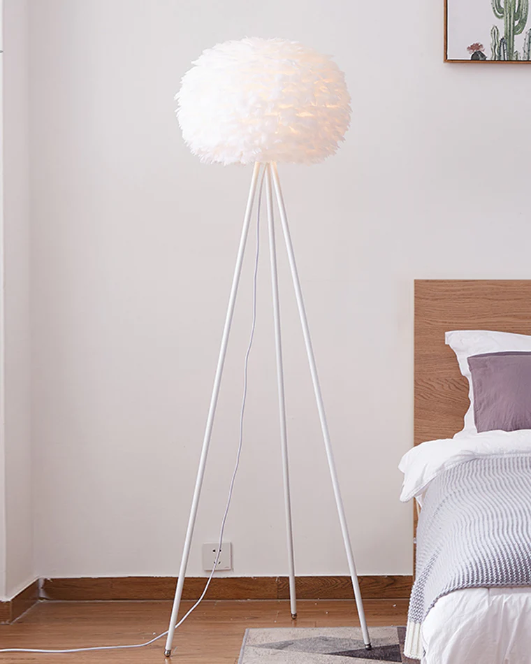 WOMO Feather Tripod Floor Lamp-WM7053 - Image 53