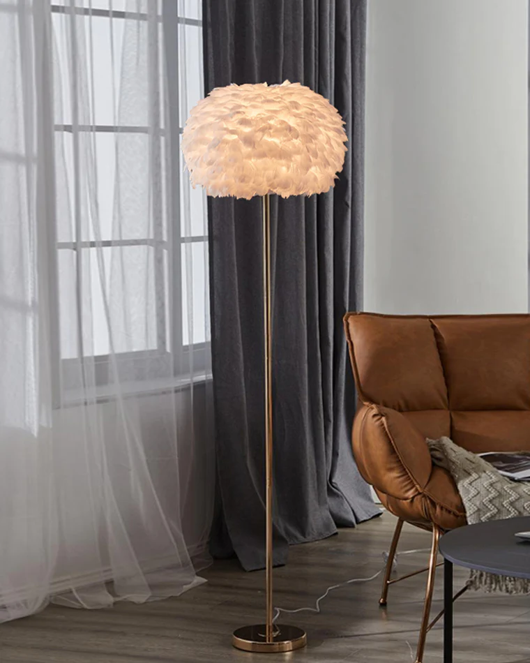 WOMO Feather Tripod Floor Lamp-WM7053 - Image 58