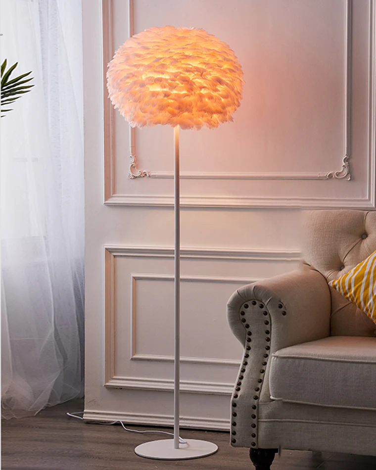 WOMO Feather Tripod Floor Lamp-WM7053 - Image 60