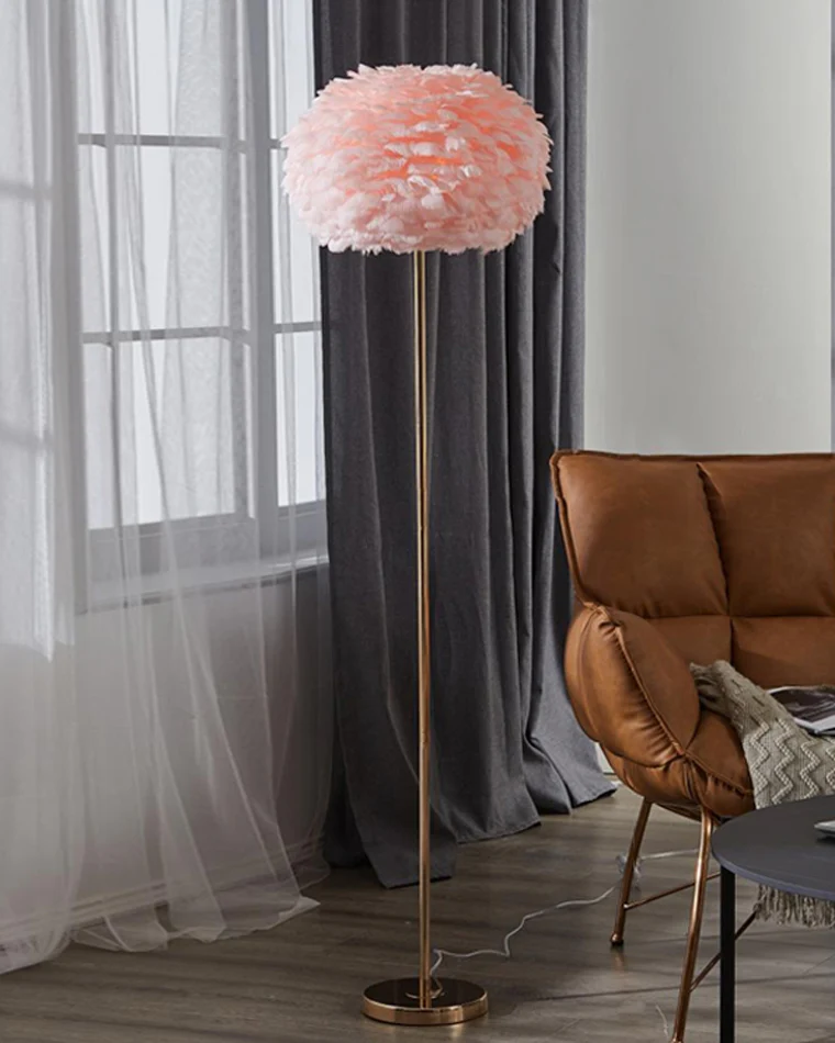 WOMO Feather Tripod Floor Lamp-WM7053 - Image 62