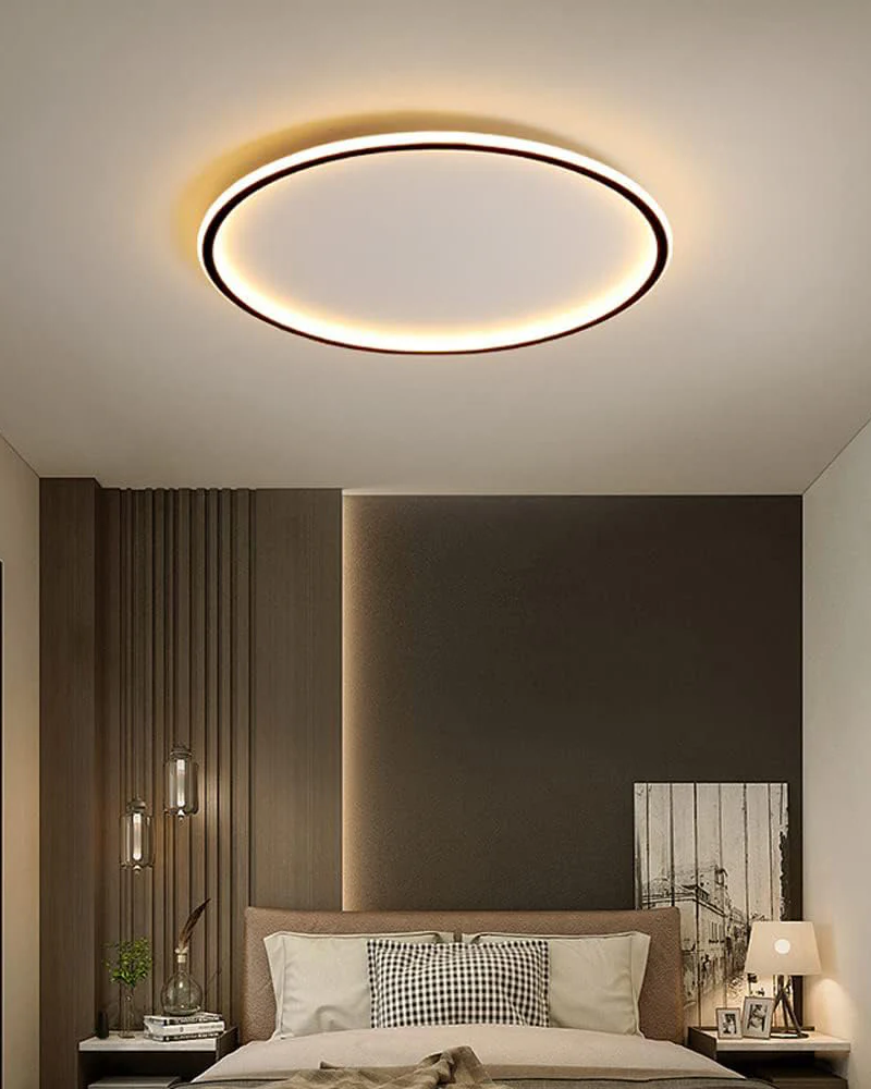 WOMO Flat Disc Flush Mount Ceiling Light-WM1122 - Image 2