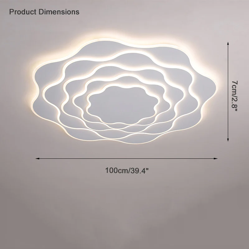 WOMO Big Flower Ceiling Light-WM1081 - Image 20