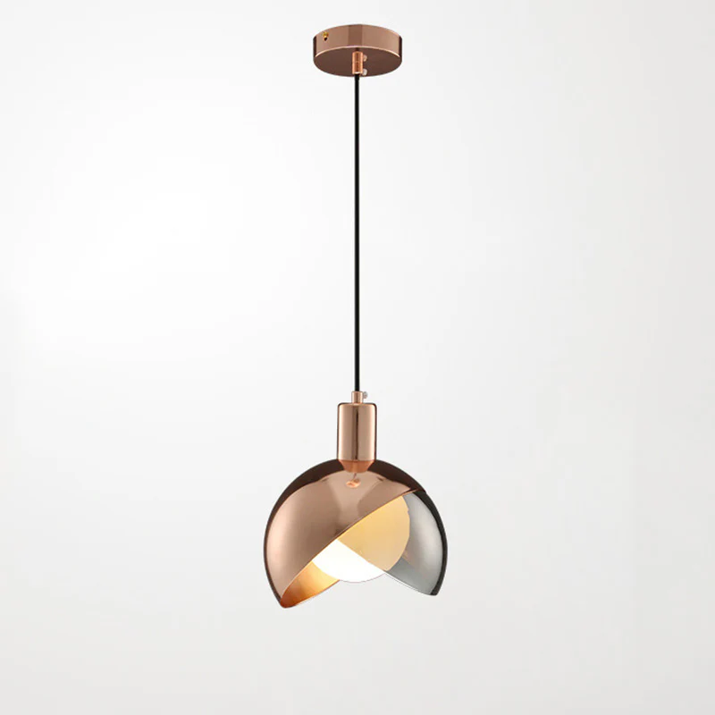 WOMO Asymmetrical Flower Glass Pendant Light-WM2681 - Image 9