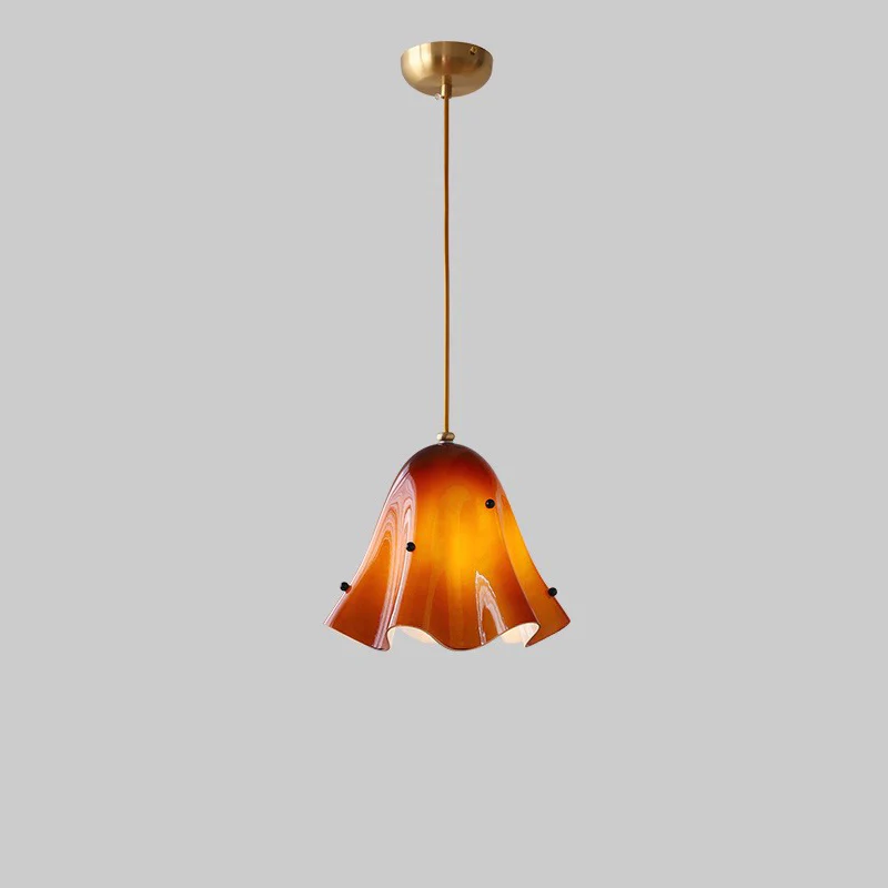 WOMO Flower Glass Pendant Light-WM3071 - Image 10