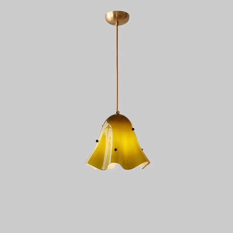 WOMO Flower Glass Pendant Light-WM3071 - Image 11