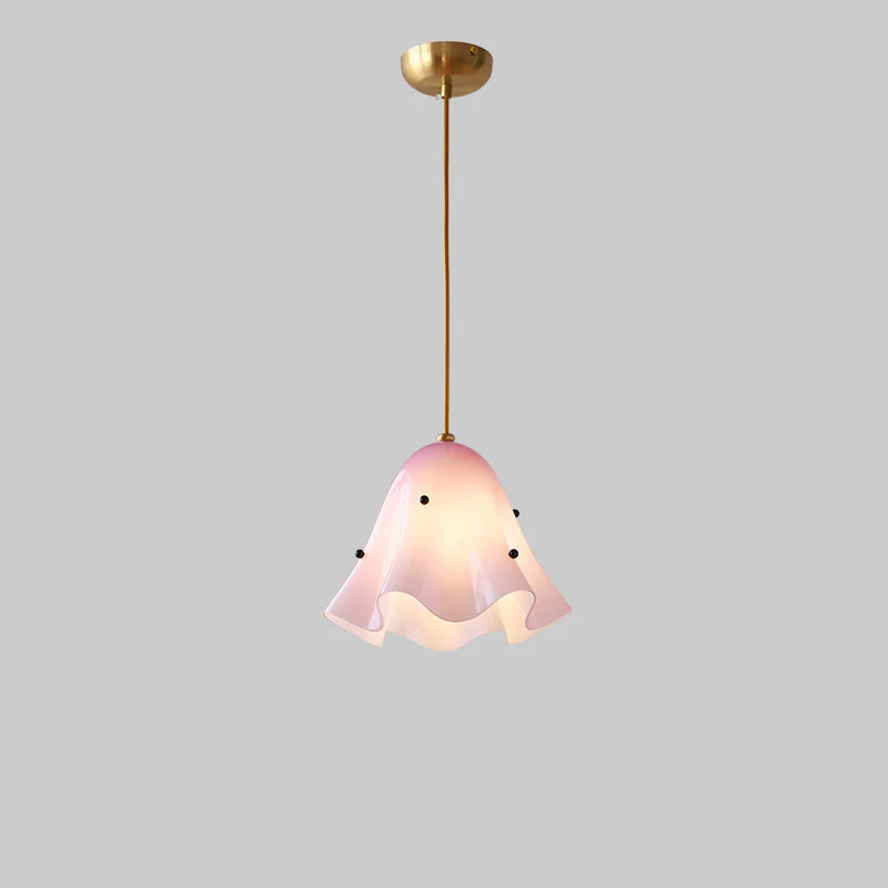 WOMO Flower Glass Pendant Light-WM3071 - Image 9