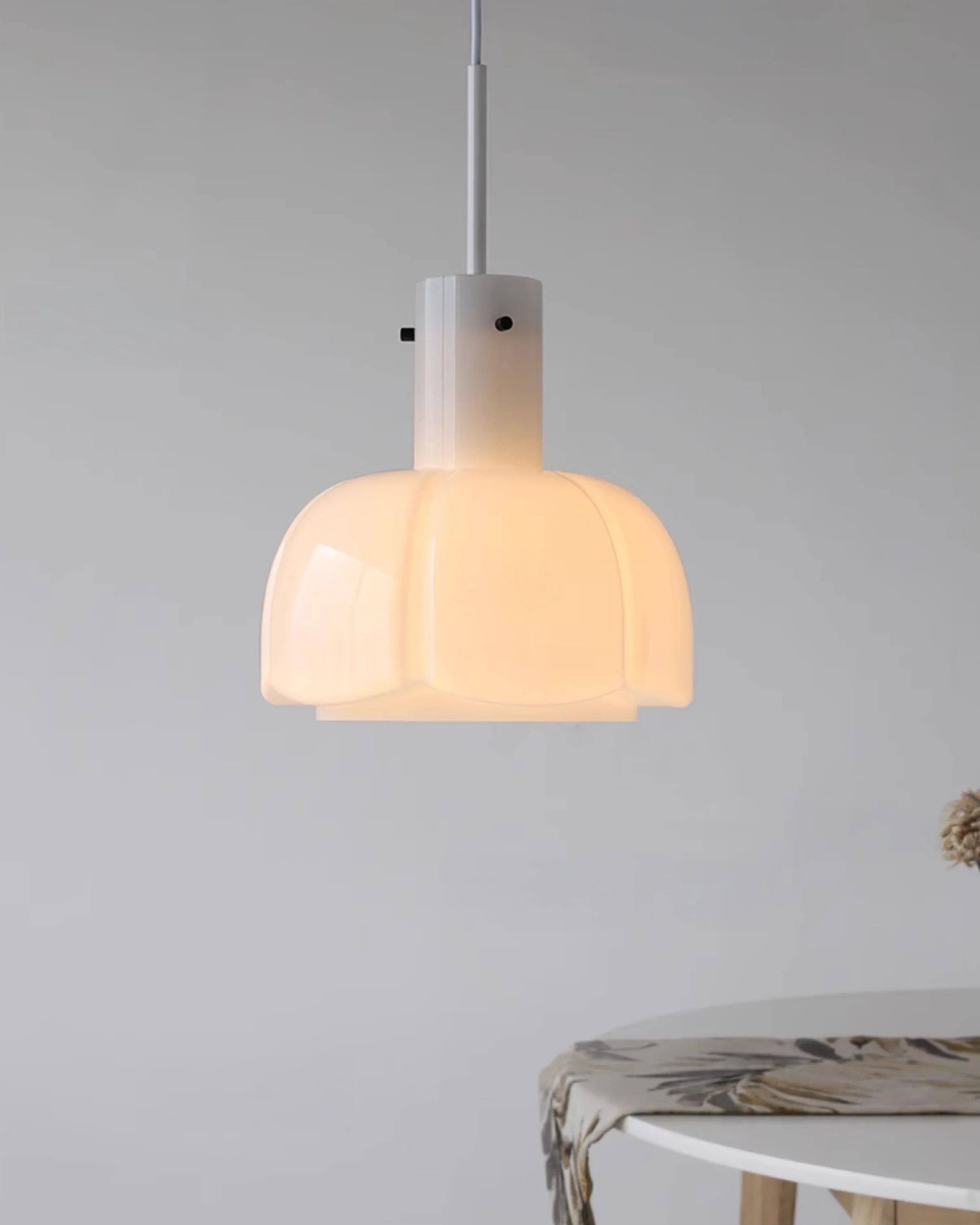 WOMO Flower Glass Pendant Light-WM3080 - Image 9
