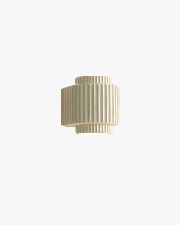 WOMO Fluted Cylinder Wall Sconce-WM6153