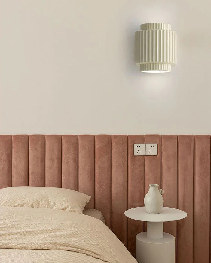 WOMO Fluted Cylinder Wall Sconce-WM6153 - Image 2