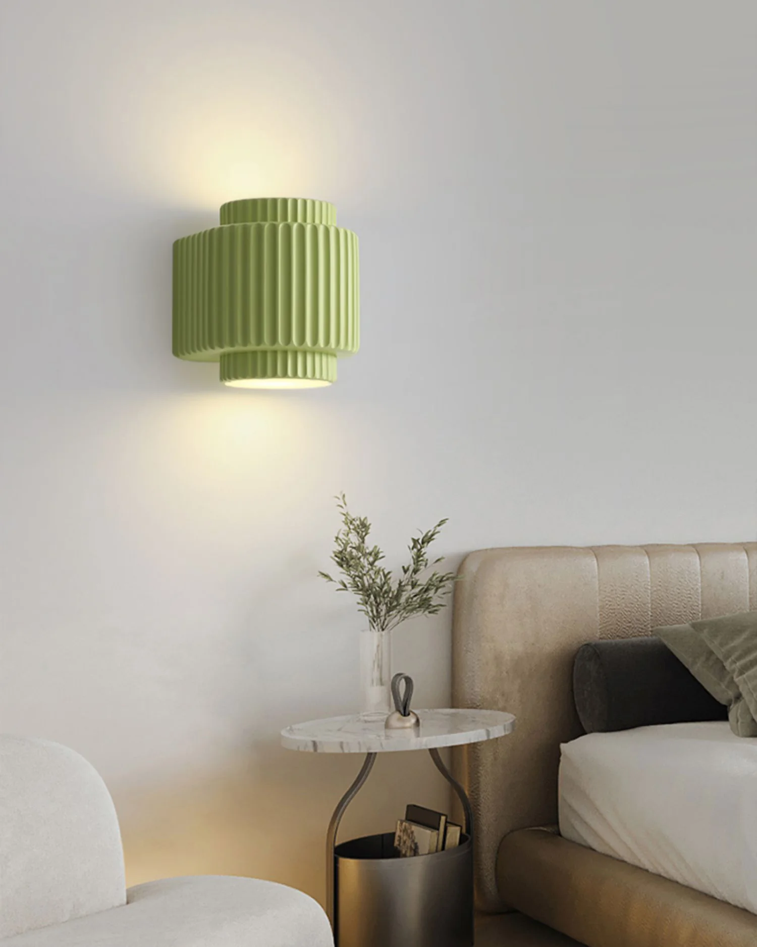 WOMO Fluted Cylinder Wall Sconce-WM6153 - Image 6