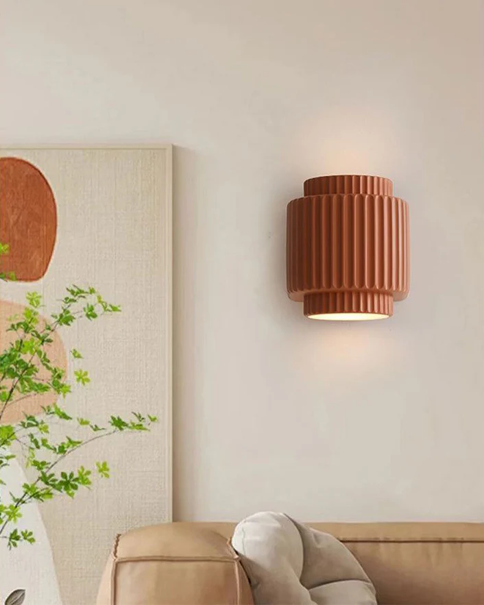 WOMO Fluted Cylinder Wall Sconce-WM6153 - Image 7
