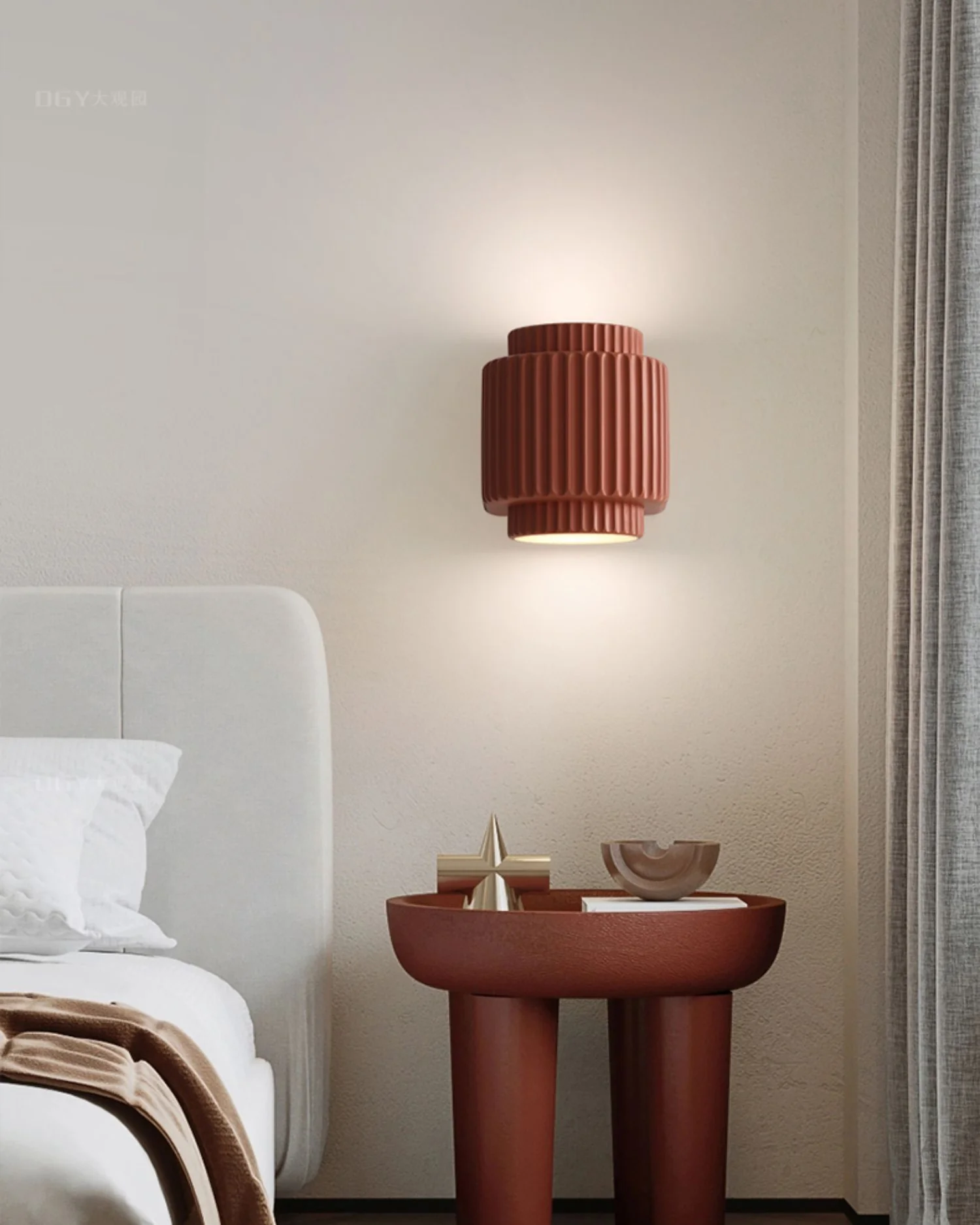 WOMO Fluted Cylinder Wall Sconce-WM6153 - Image 8