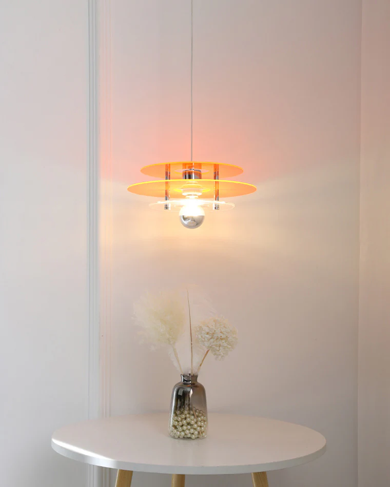 WOMO Space Age Flying Saucer Pendant Light-WM2098 - Image 10