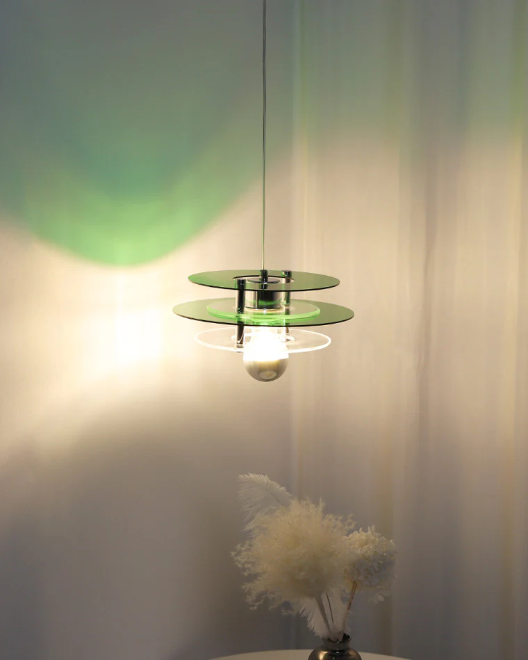 WOMO Space Age Flying Saucer Pendant Light-WM2098 - Image 11
