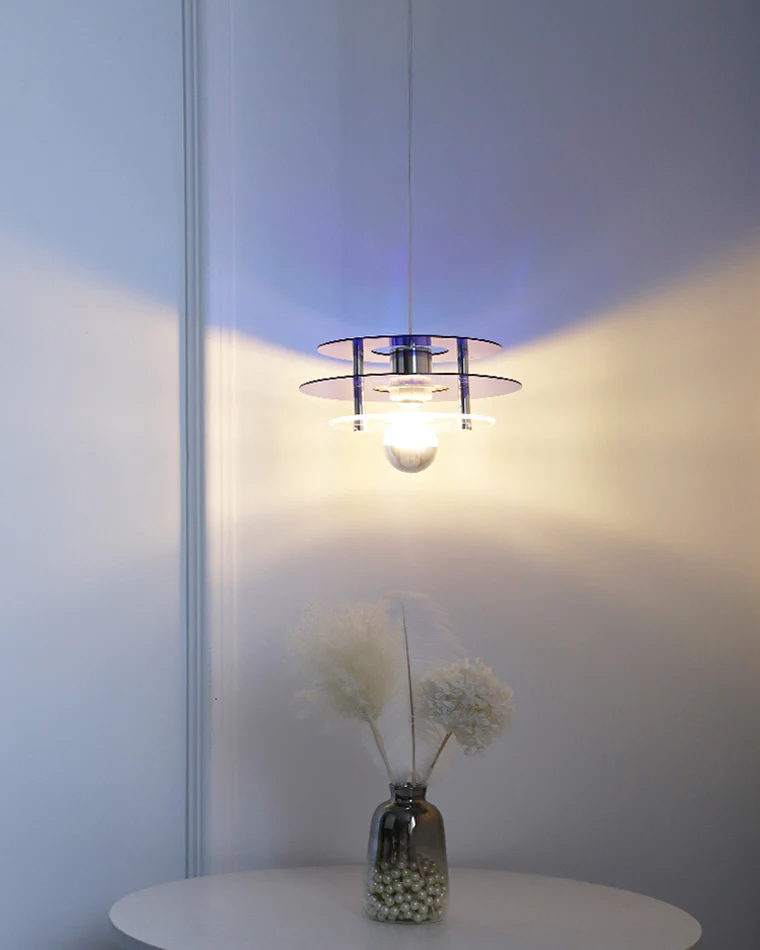 WOMO Space Age Flying Saucer Pendant Light-WM2098 - Image 12