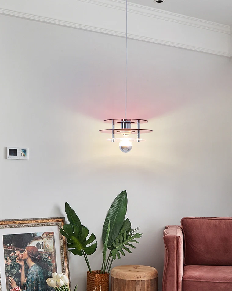 WOMO Space Age Flying Saucer Pendant Light-WM2098 - Image 13