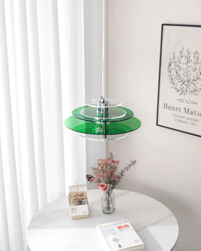 WOMO Space Age Flying Saucer Pendant Light-WM2098 - Image 34