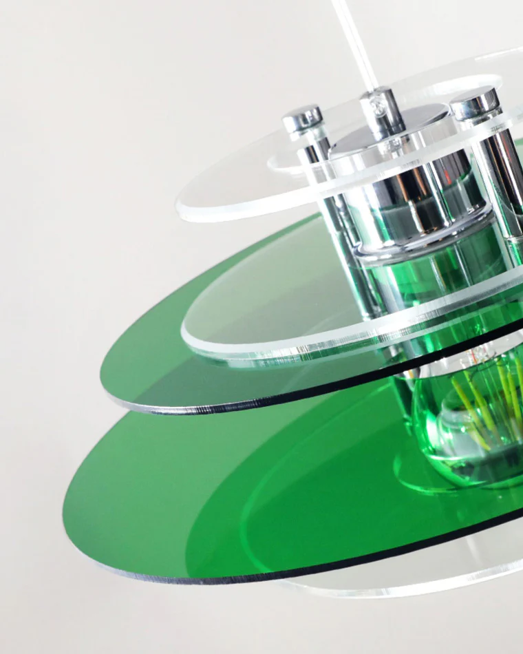 WOMO Space Age Flying Saucer Pendant Light-WM2098 - Image 35