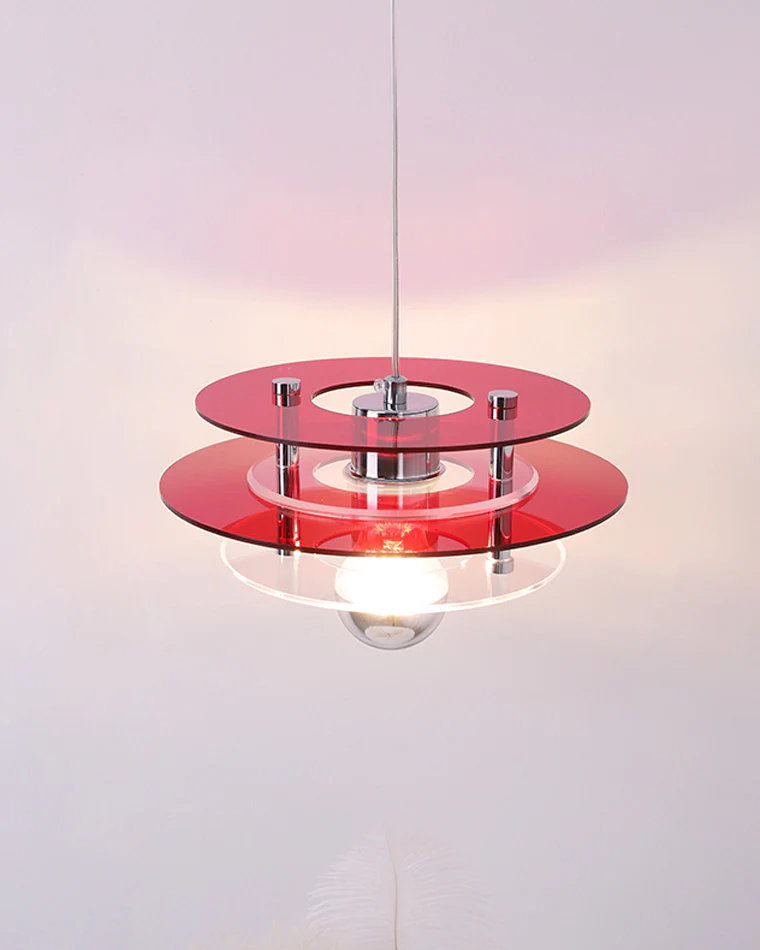 WOMO Space Age Flying Saucer Pendant Light-WM2098 - Image 6