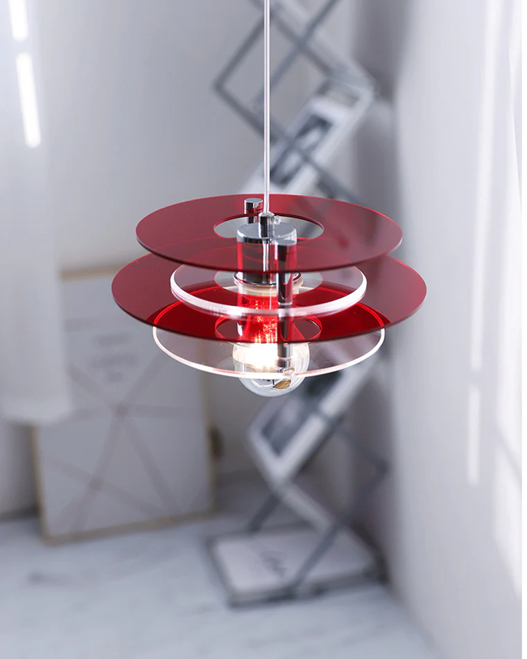 WOMO Space Age Flying Saucer Pendant Light-WM2098 - Image 8