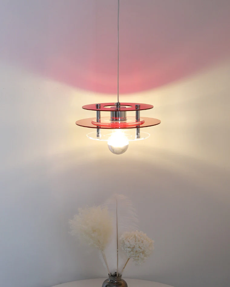 WOMO Space Age Flying Saucer Pendant Light-WM2098 - Image 9