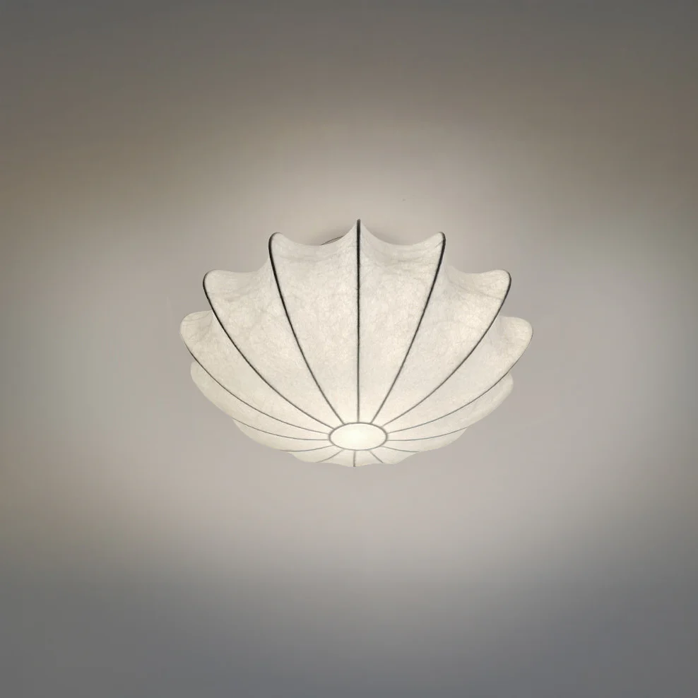 WOMO Flying Saucer Silk Flush Mount Ceiling Light-WM1113 - Image 13