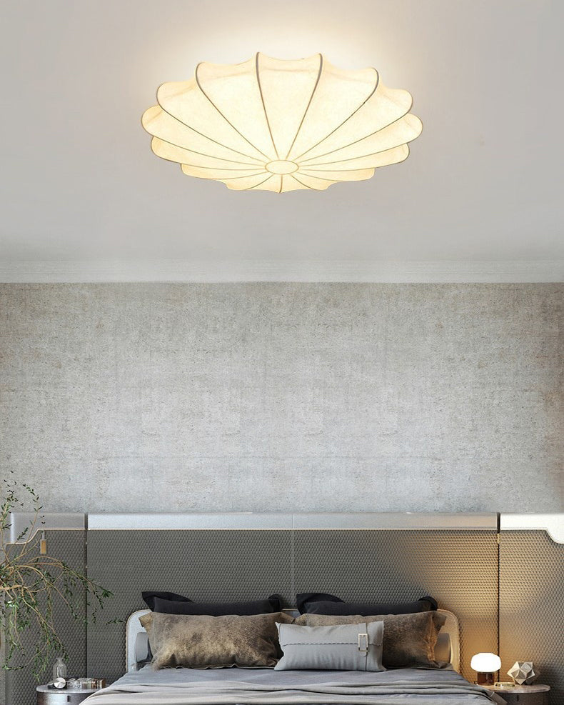 WOMO Flying Saucer Silk Flush Mount Ceiling Light-WM1113 - Image 4