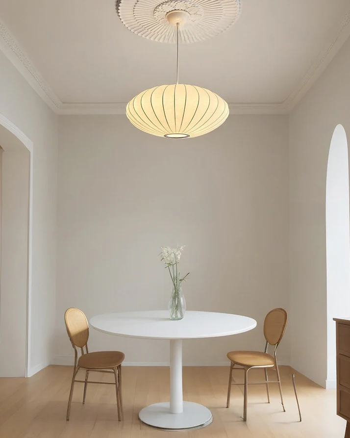 WOMO Flying Saucer Silk Pendant Light-WM2534 - Image 10